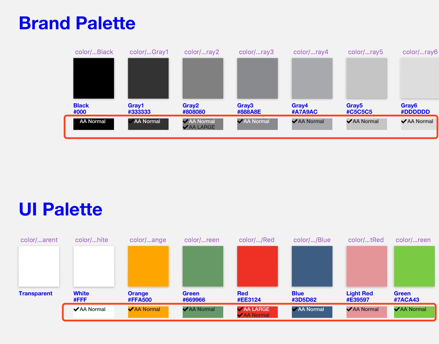 color contrast